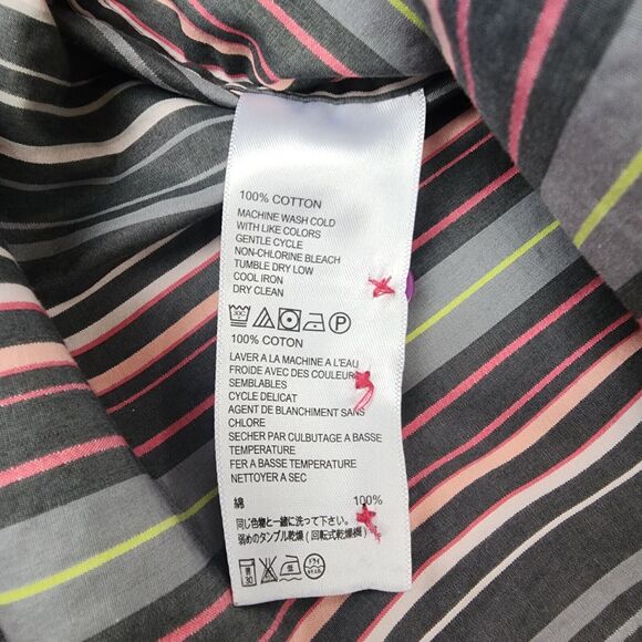 Tommy Bahama Shirt Mens XL Colorful Striped Long Sleeve Casual Career Button Up - Picture 16 of 16